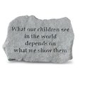 Berry Kay - Inc. What Our Children See - Garden Accent - 5.25 Inches x 3.5 Inches 77020